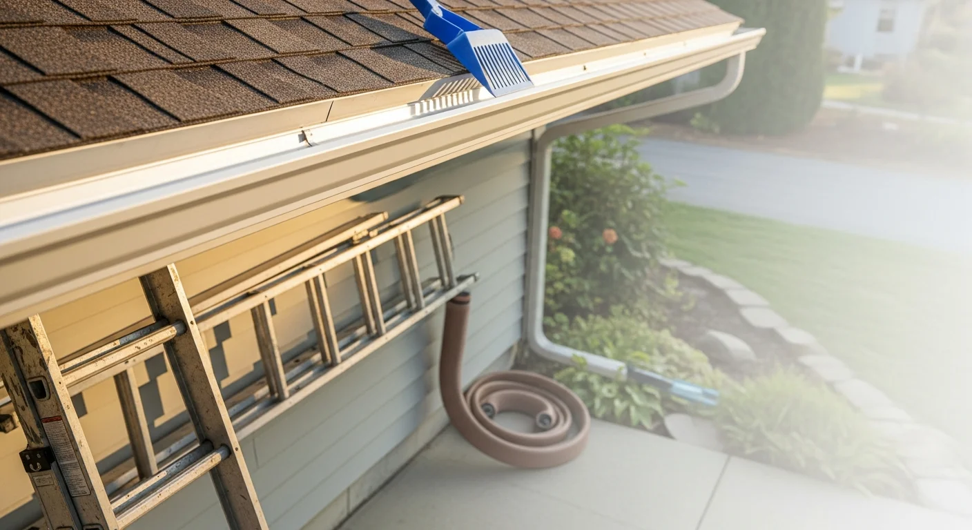 Professional gutter maintenance and installation services
